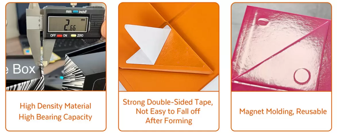 scatola con chiusura magnetica