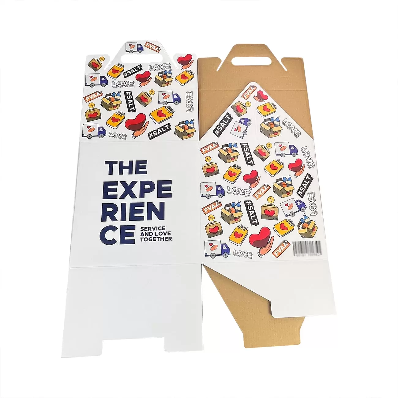 Scatola di imballaggio stampata