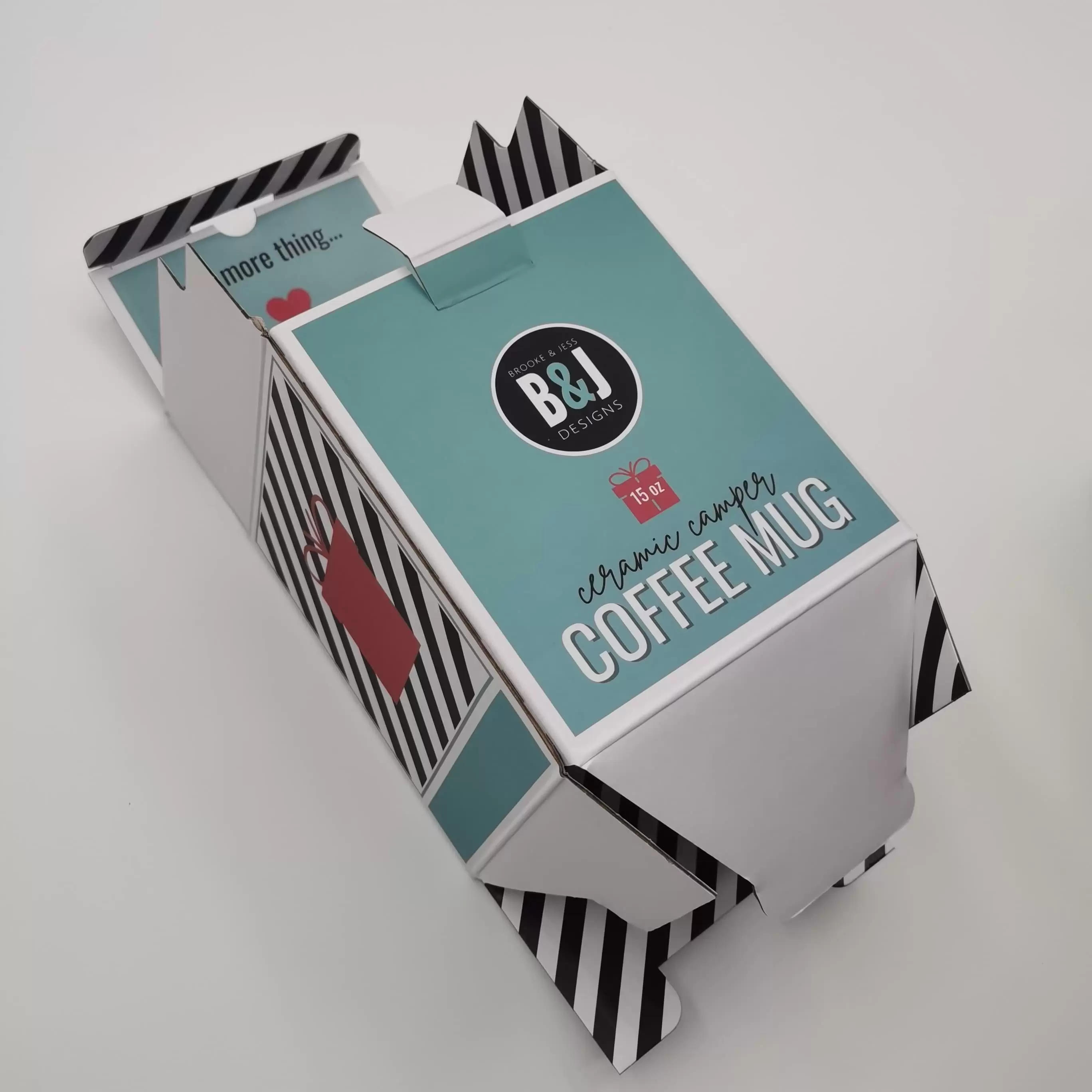 Scatola di cartone ondulato stampata