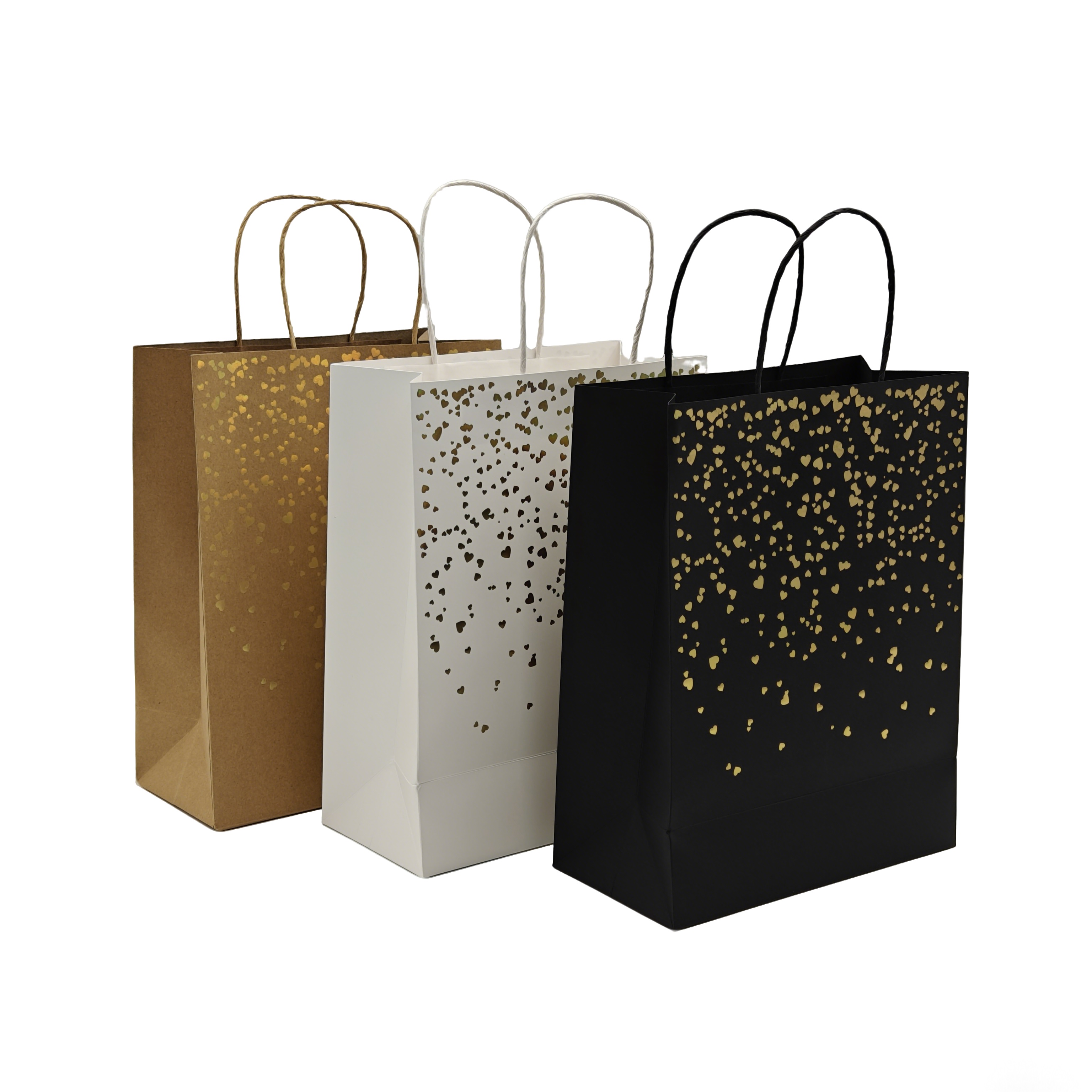 Borse per la spesa in carta kraft stampate personalizzate
