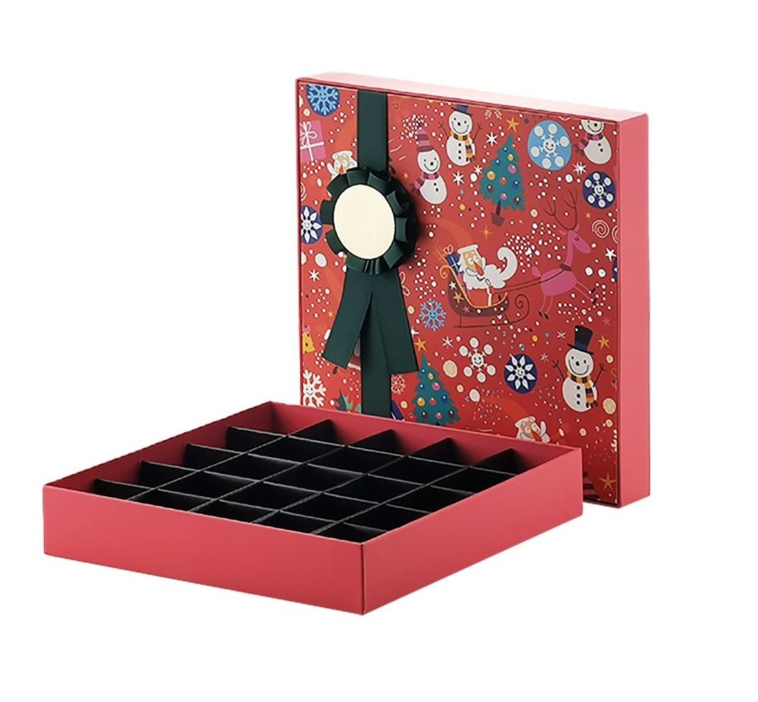 Scatola di cioccolatini per Natale 