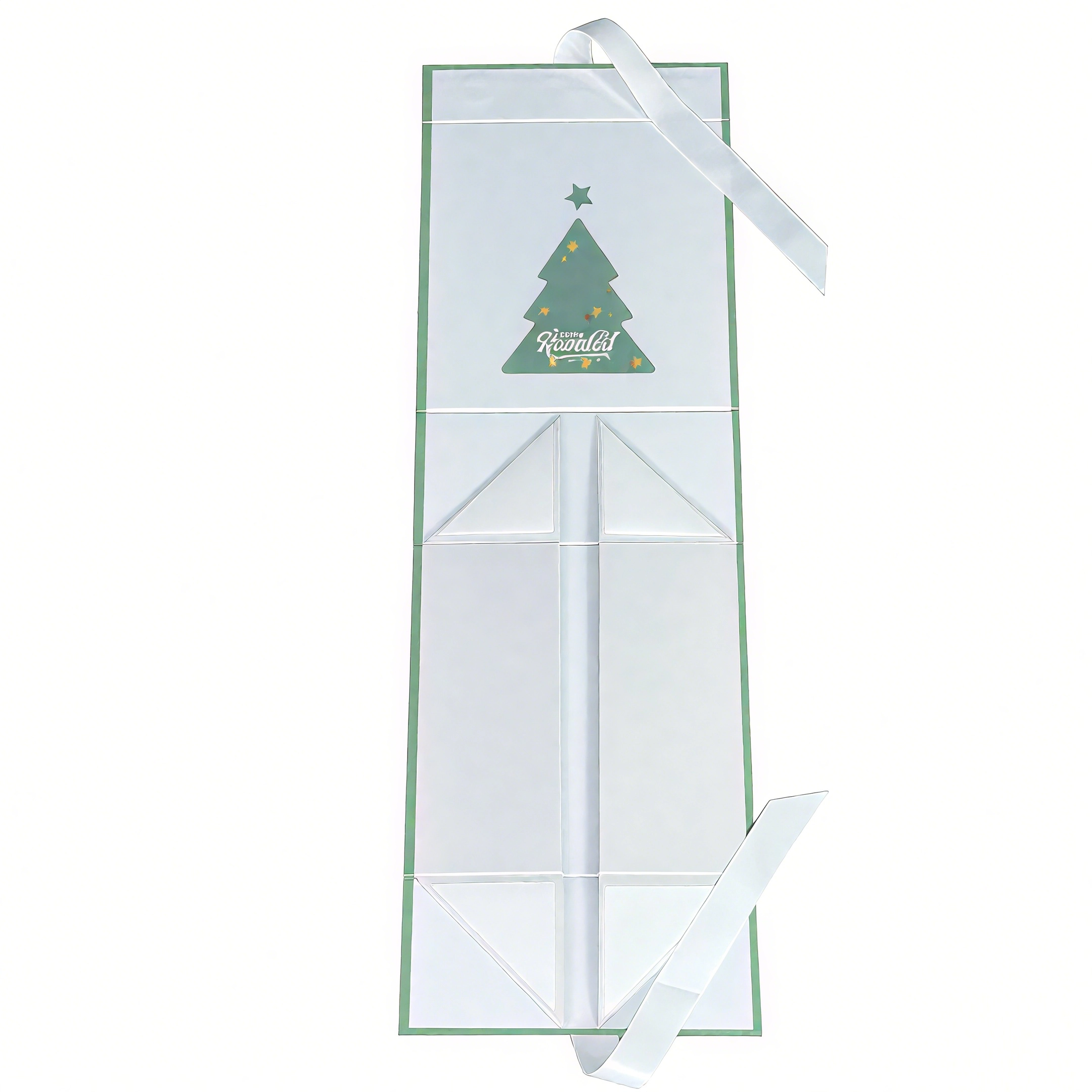 Scatola regalo di Natale pieghevole