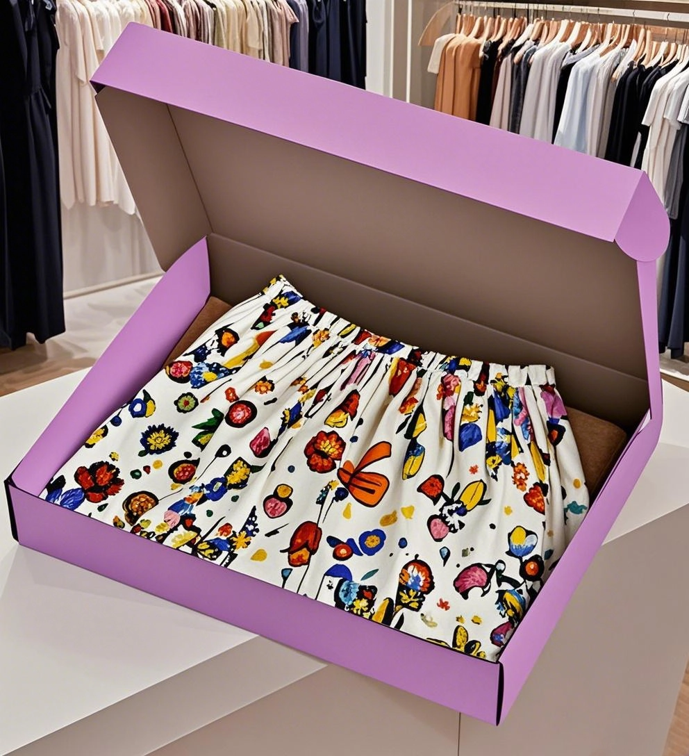  Scatole per la spedizione di abbigliamento personalizzate 