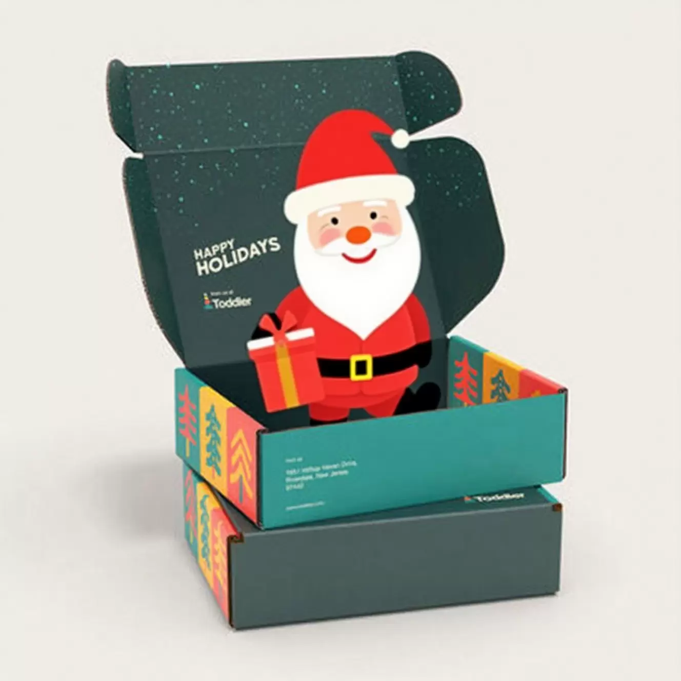 Scatole postali natalizie personalizzate