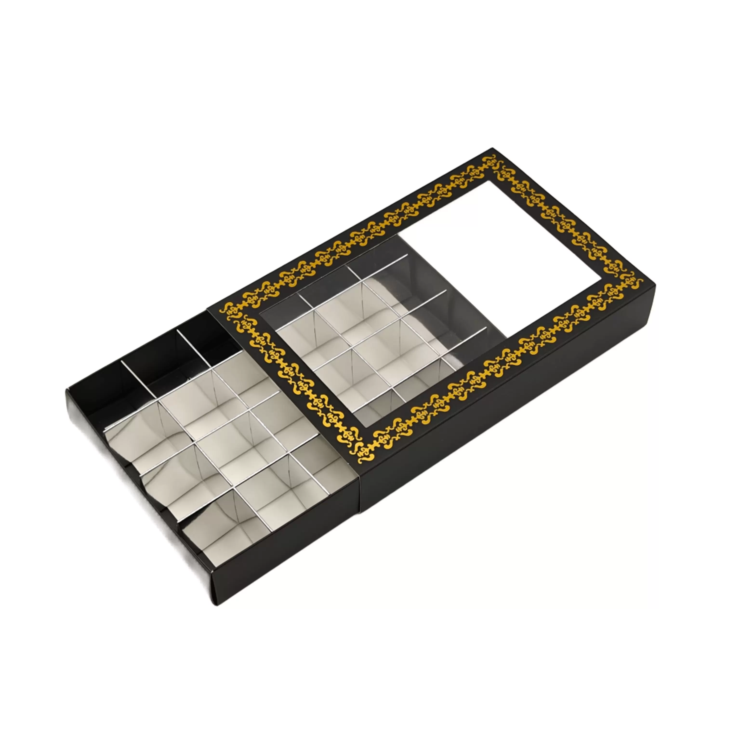 Scatole di biscotti natalizi