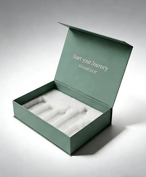 Scatola con chiusura magnetica