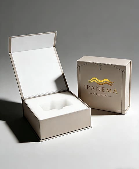 Scatola con chiusura magnetica