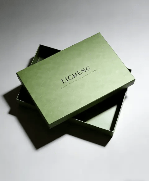 Coperchio e base della scatola